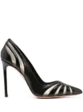 Aquazzura The Spy 105mm pointed-toe pumps - Black