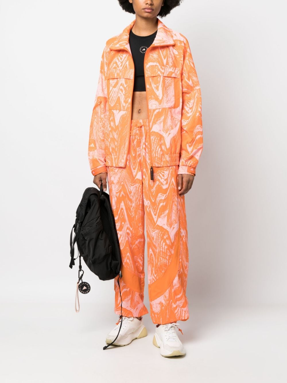 Image 2 of adidas by Stella McCartney TrueCasuals graphic-print track jacket