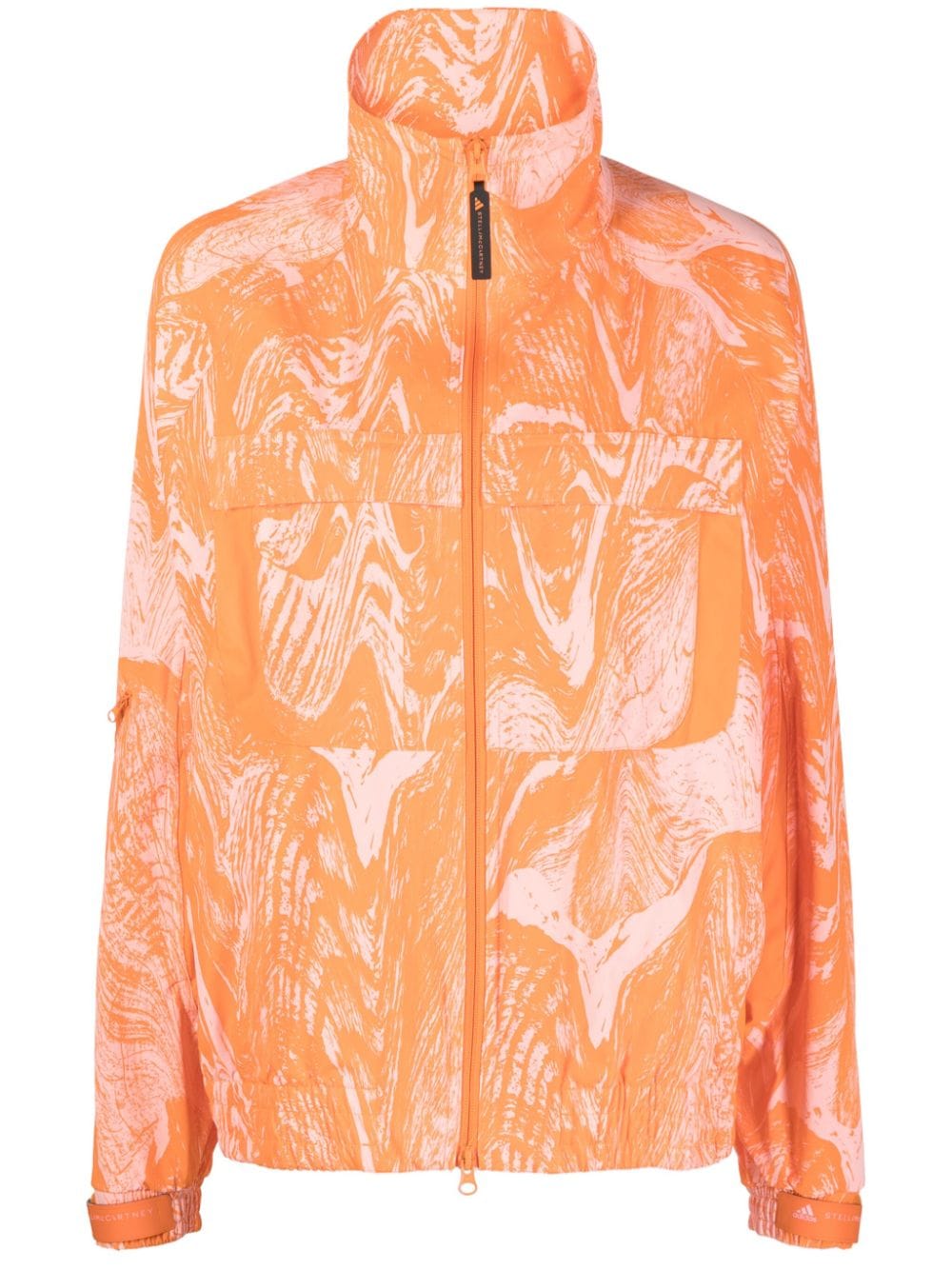 Image 1 of adidas by Stella McCartney TrueCasuals graphic-print track jacket