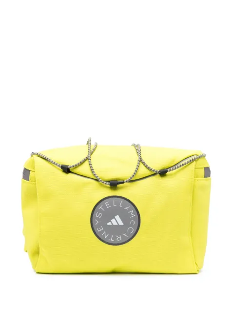 adidas by Stella McCartney cangurera con logo estampado