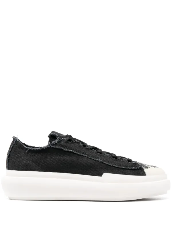 Y-3 Nizza Low Canvas Sneakers - Farfetch