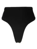 Mugler Corset high-waist bikini bottoms - Black