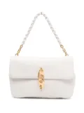 TOM FORD chain-link handle leather tote bag - Neutrals