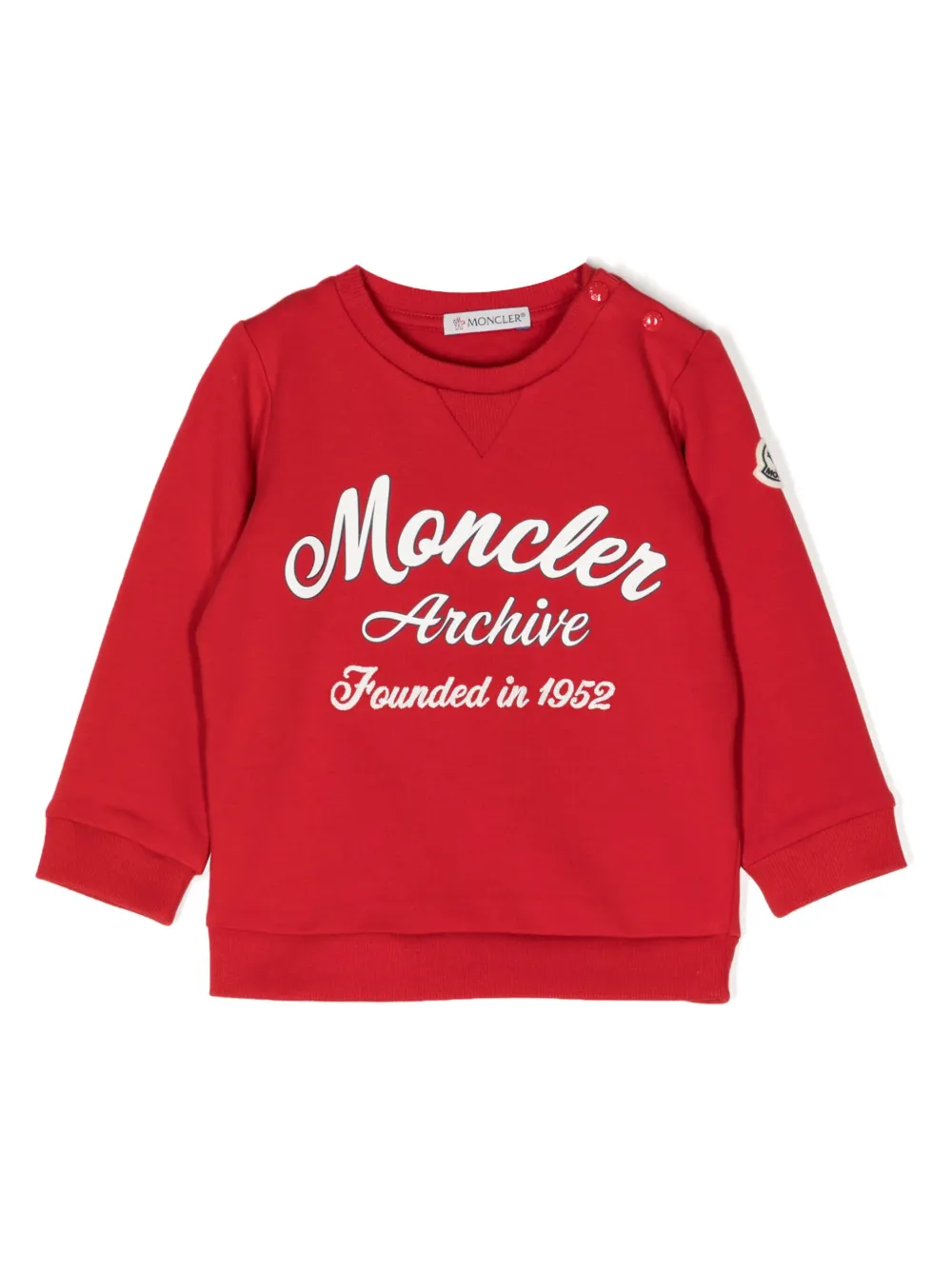 Moncler 2025 sweatshirt red