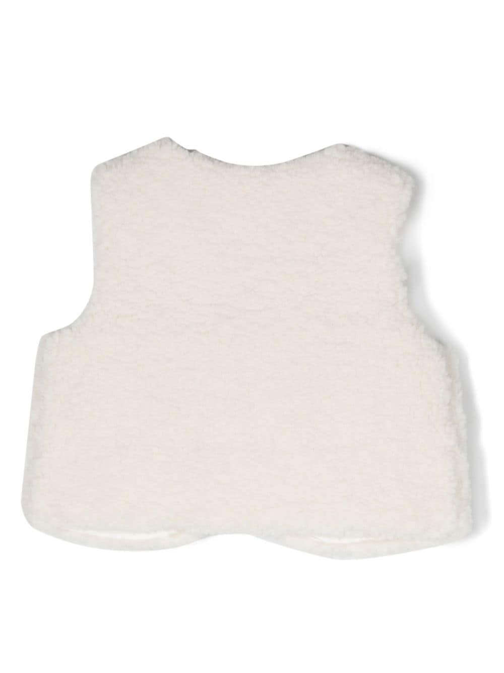 Douuod Kids Gilet met geborsteld effect - Beige