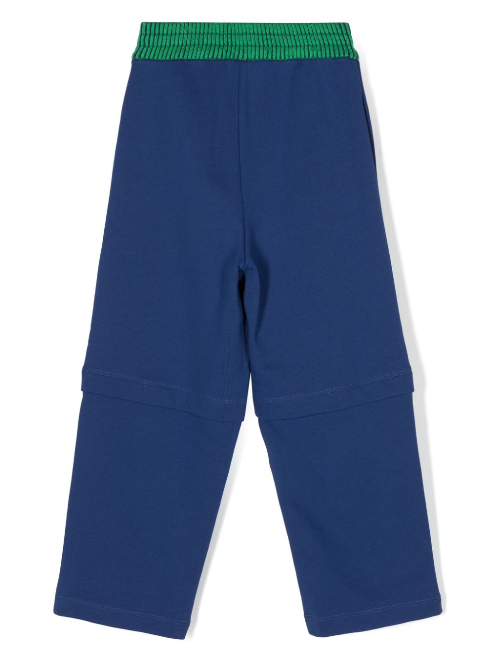 Missoni Kids Trainingsbroek met logoprint - Blauw