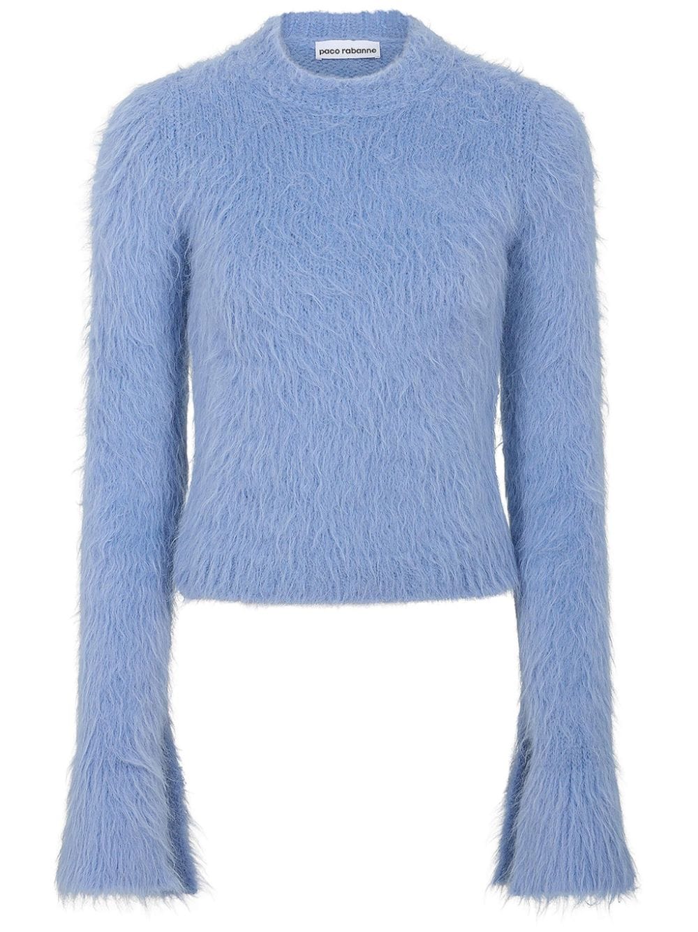 Rabanne Pullover Aus Wolle In Blue