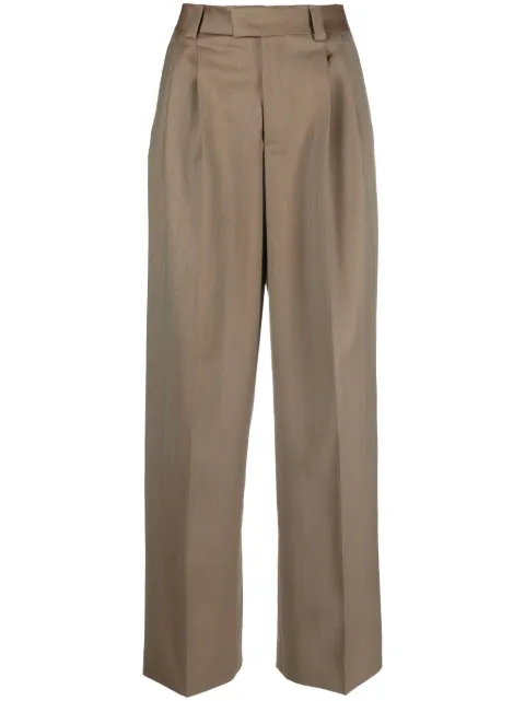 ARMARIUM wide-leg wool tailored trousers