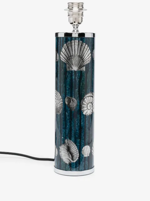Fornasetti shell-print table lamp base