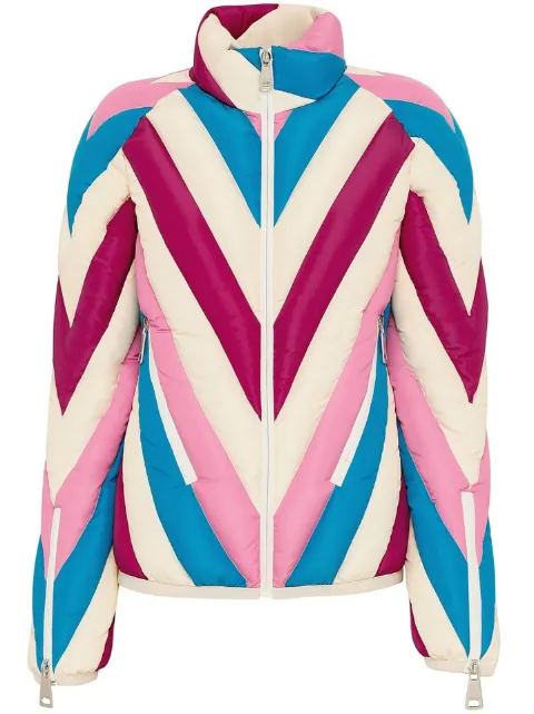 Khrisjoy chevron-quilted padded ski jacket