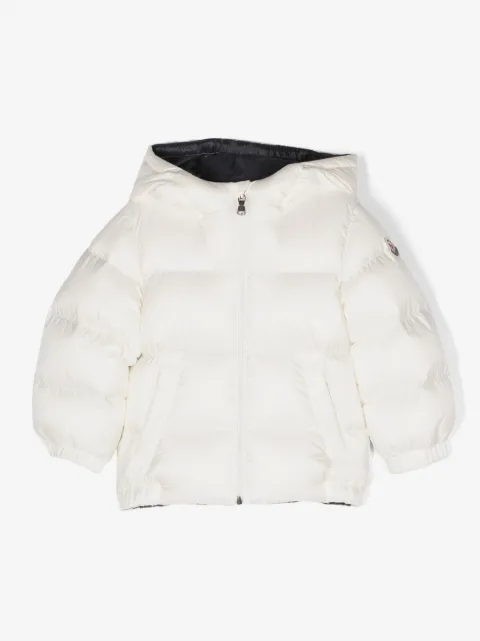 Moncler Enfant logo-appliqué padded jacket
