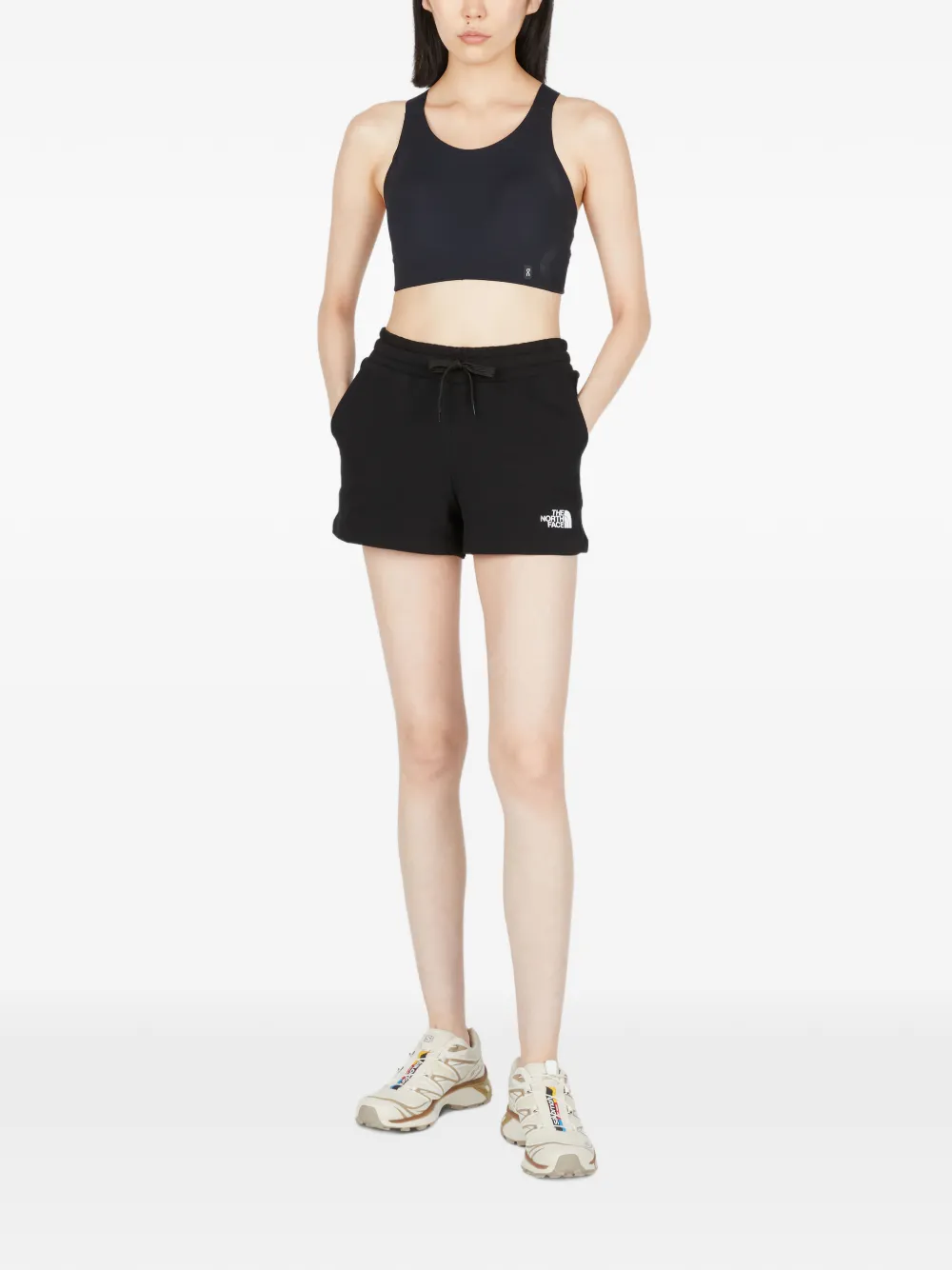 The North Face Shorts met trekkoord Zwart