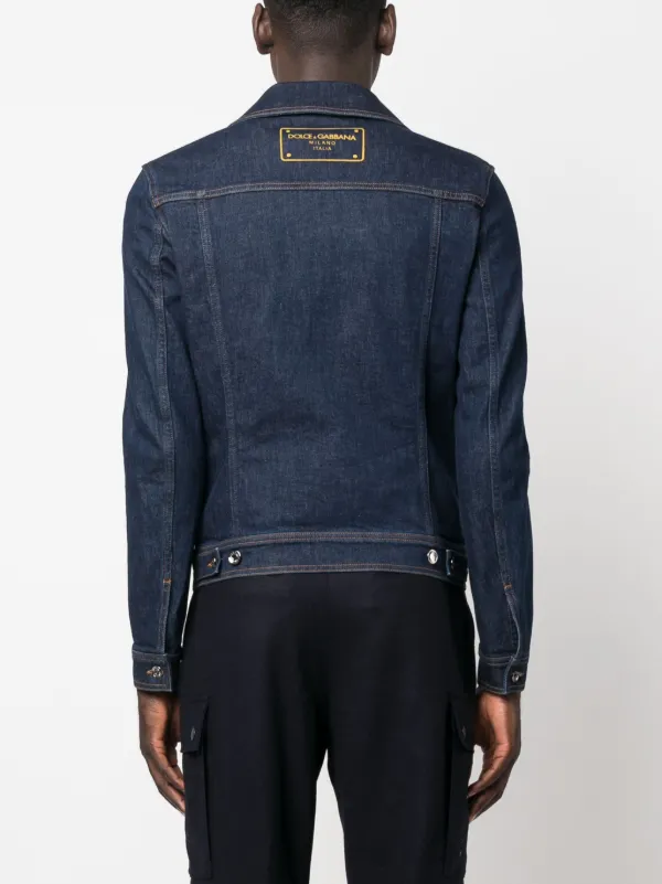 Dolce & Gabbana logo-print Denim Jacket - Farfetch