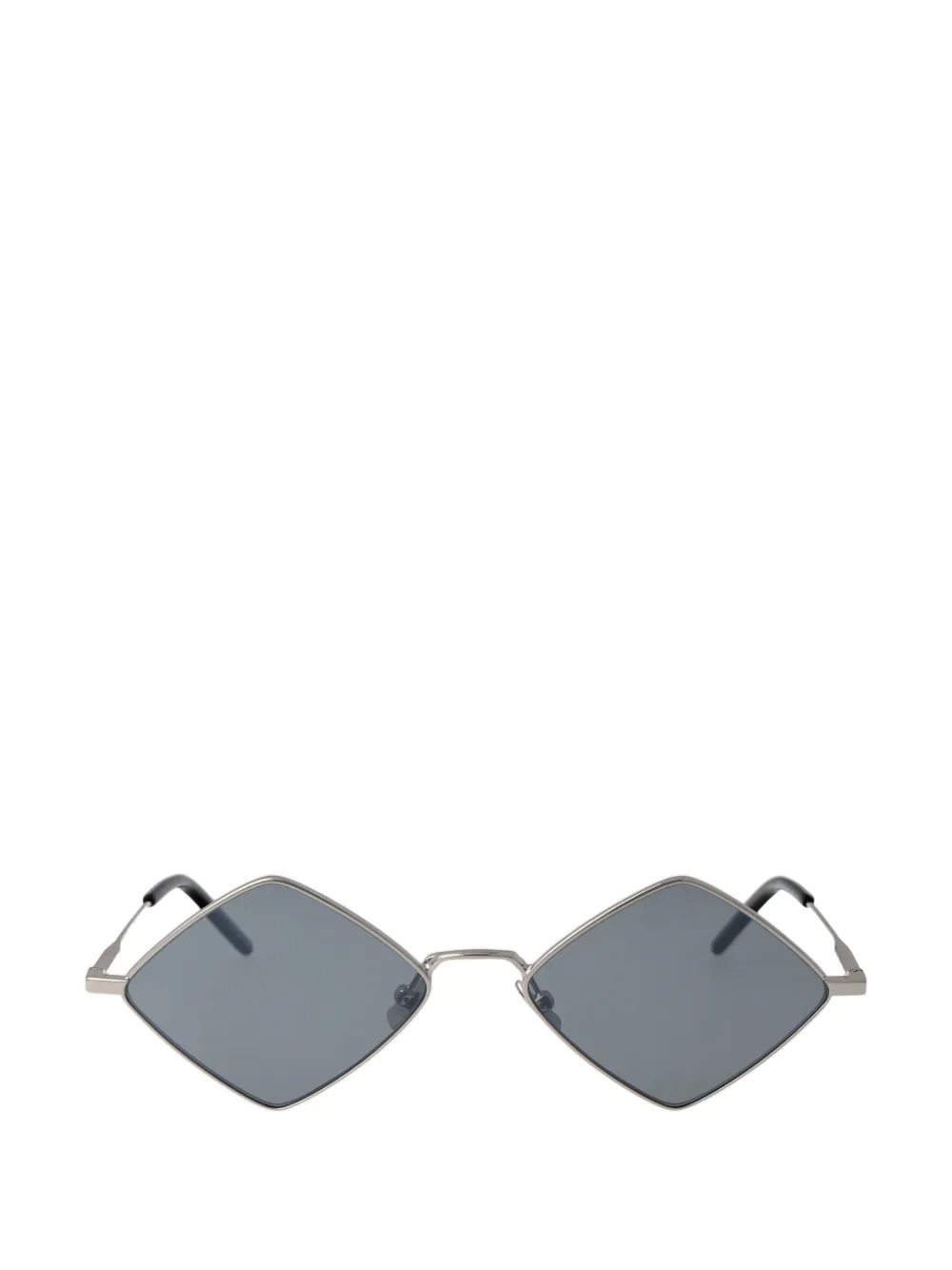 Saint Laurent Eyewear Lisa Sonnenbrille mit Gestell in Rautenform - Silber