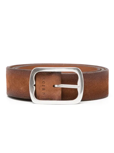 Orciani buckle-fastening leather belt