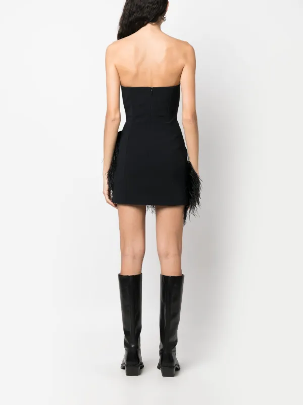 David koma outlet feather dress