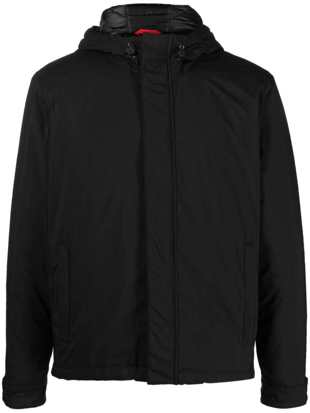 Fay drawstring hooded jacket - Black