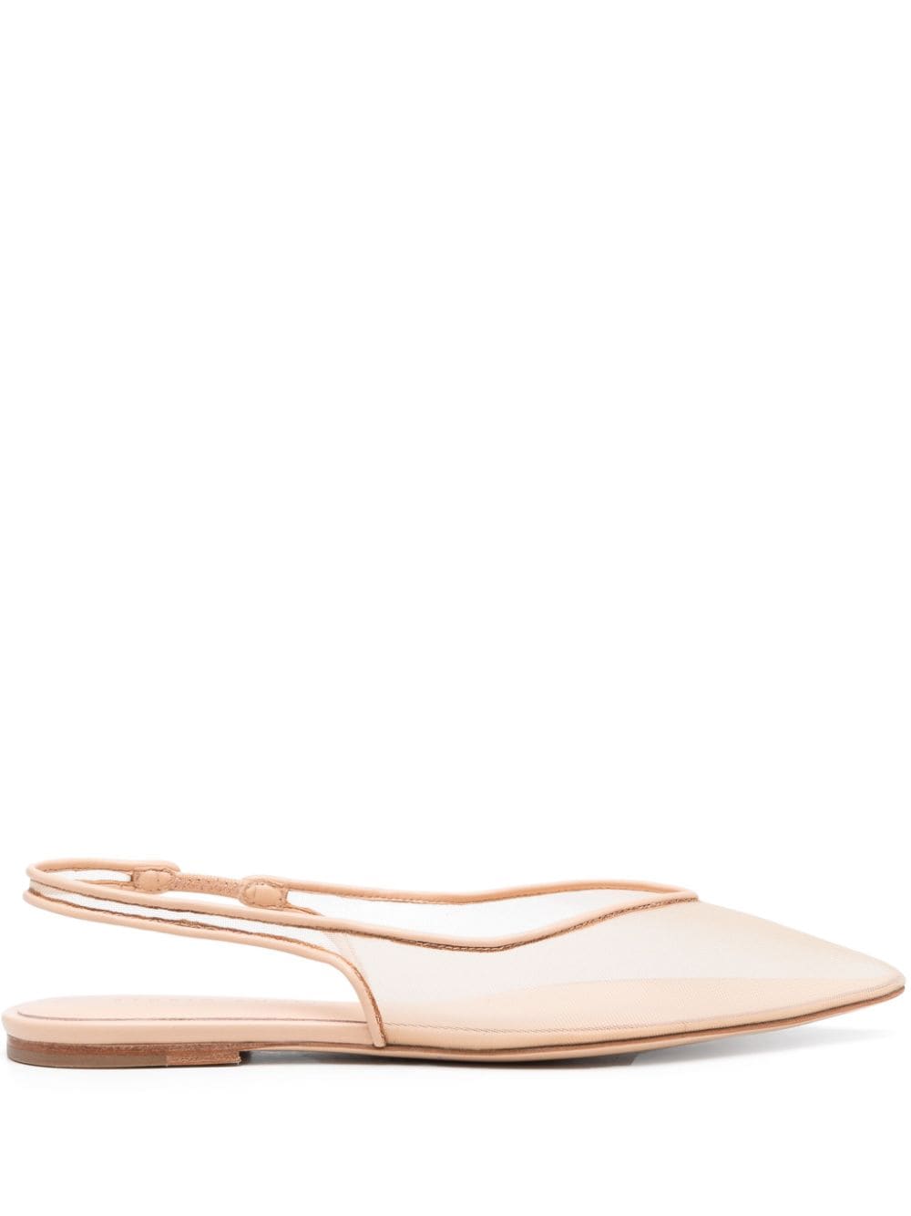 Studio Amelia Razor Slingback Ballerina Shoes - Farfetch