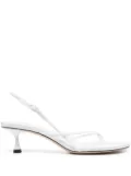 Studio Amelia Amelia 50mm leather sandals - White