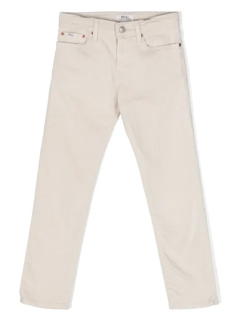 POLO RALPH LAUREN KIDS mid-rise straight-leg trousers