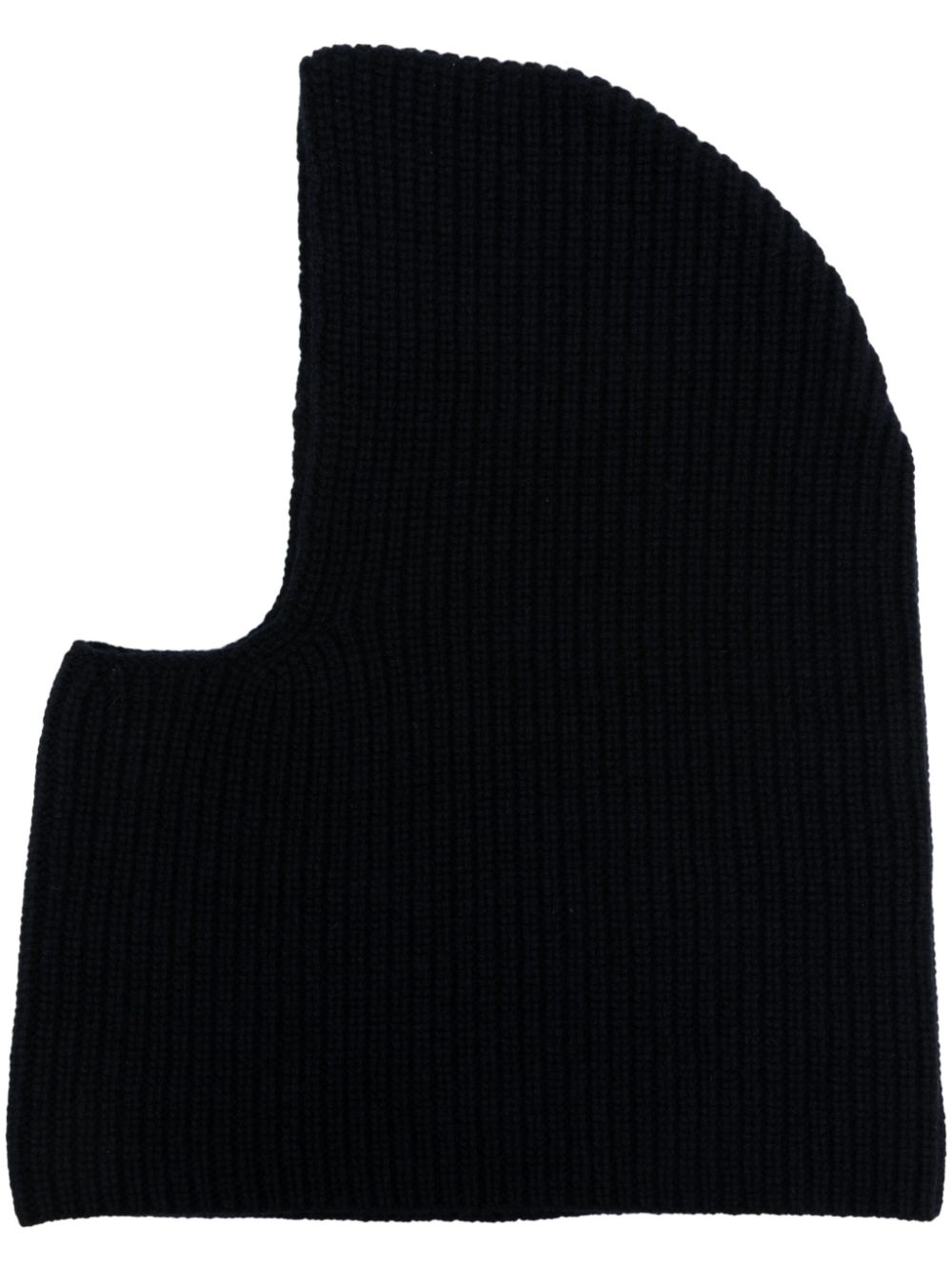 Sacha ribbed-knit balaclava