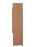 A.P.C. Camille ribbed-knit scarf - Neutrals