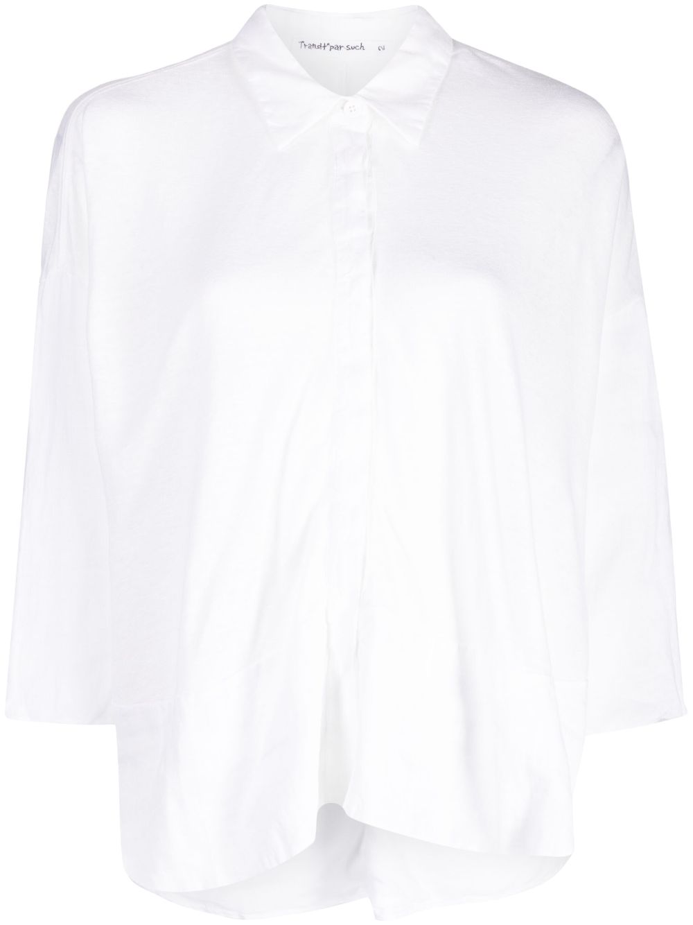 Transit three-quarter Sleeves Linen Shirt - Farfetch