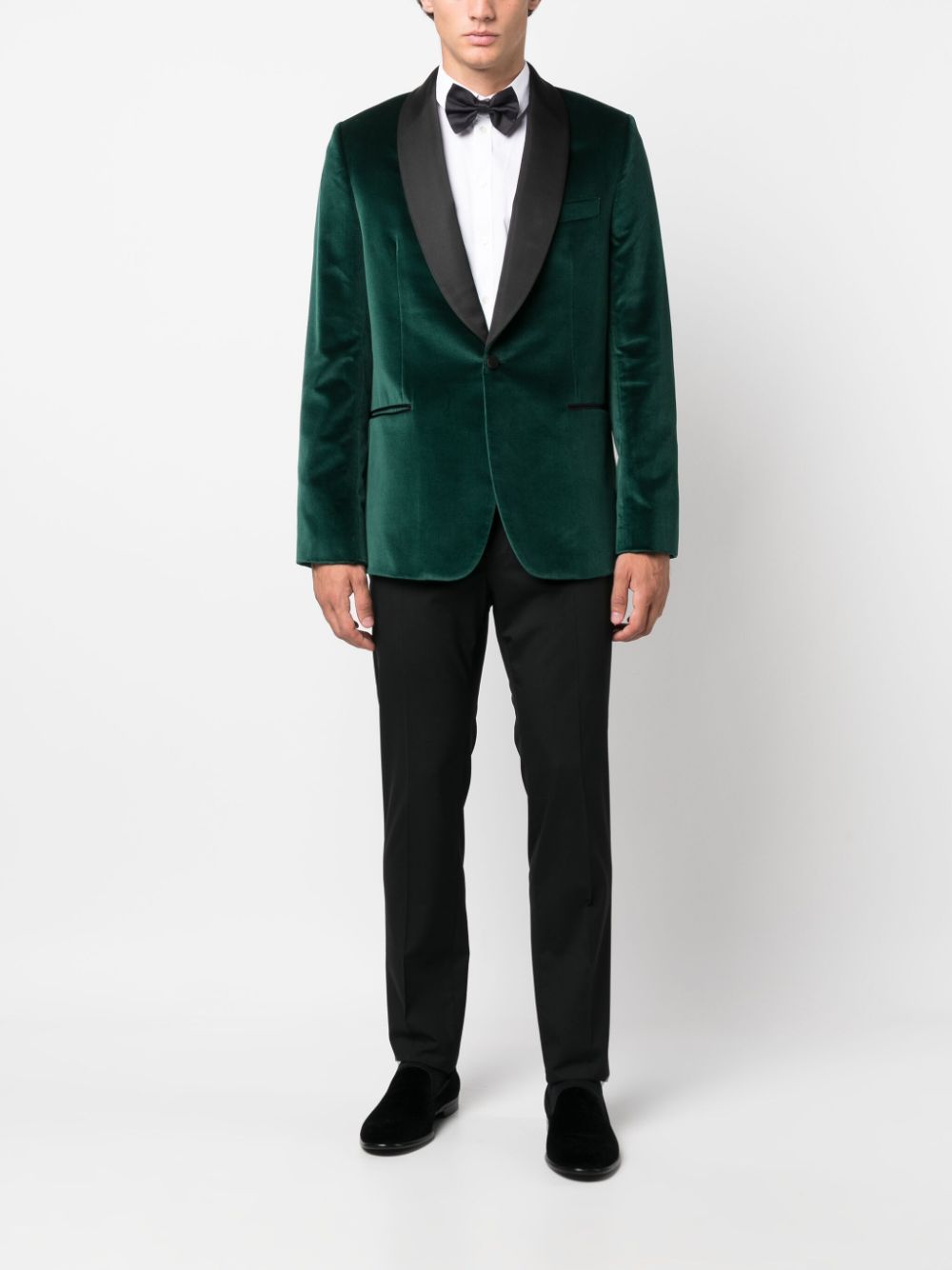 Paul Smith Blazer met enkele rij knopen - Groen