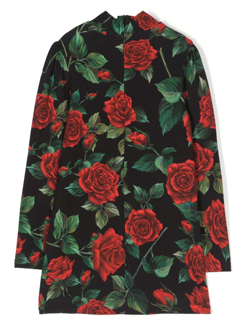 Image 2 of Dolce & Gabbana Kids floral-print cotton dress