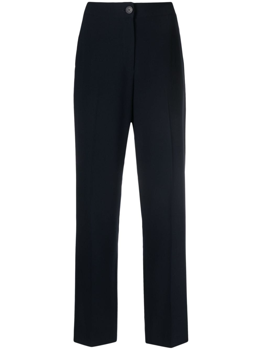 Claudie Pierlot Straight-leg Tailored Trousers In Blue