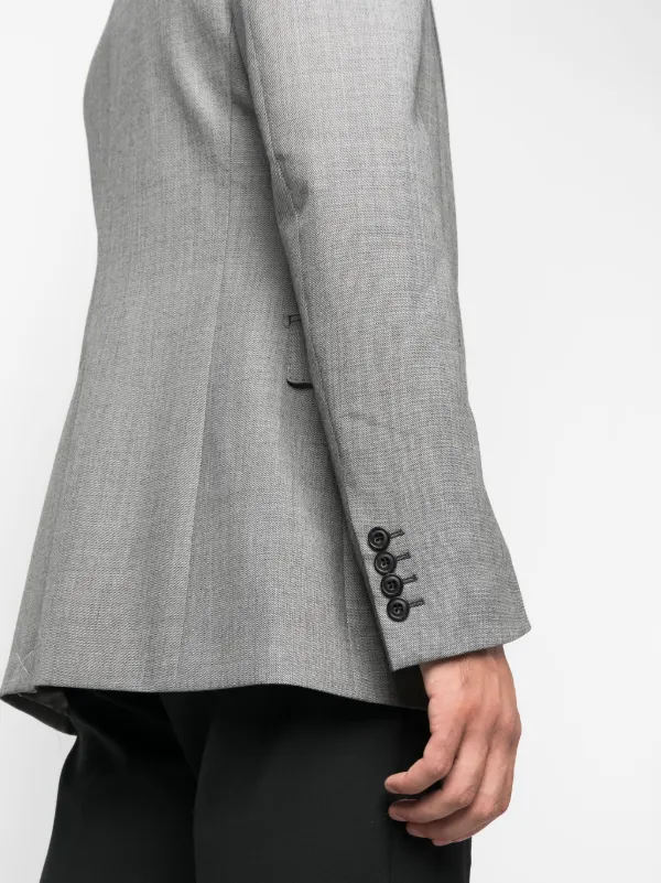 Alexander McQueen シングルジャケット | グレー | FARFETCH JP