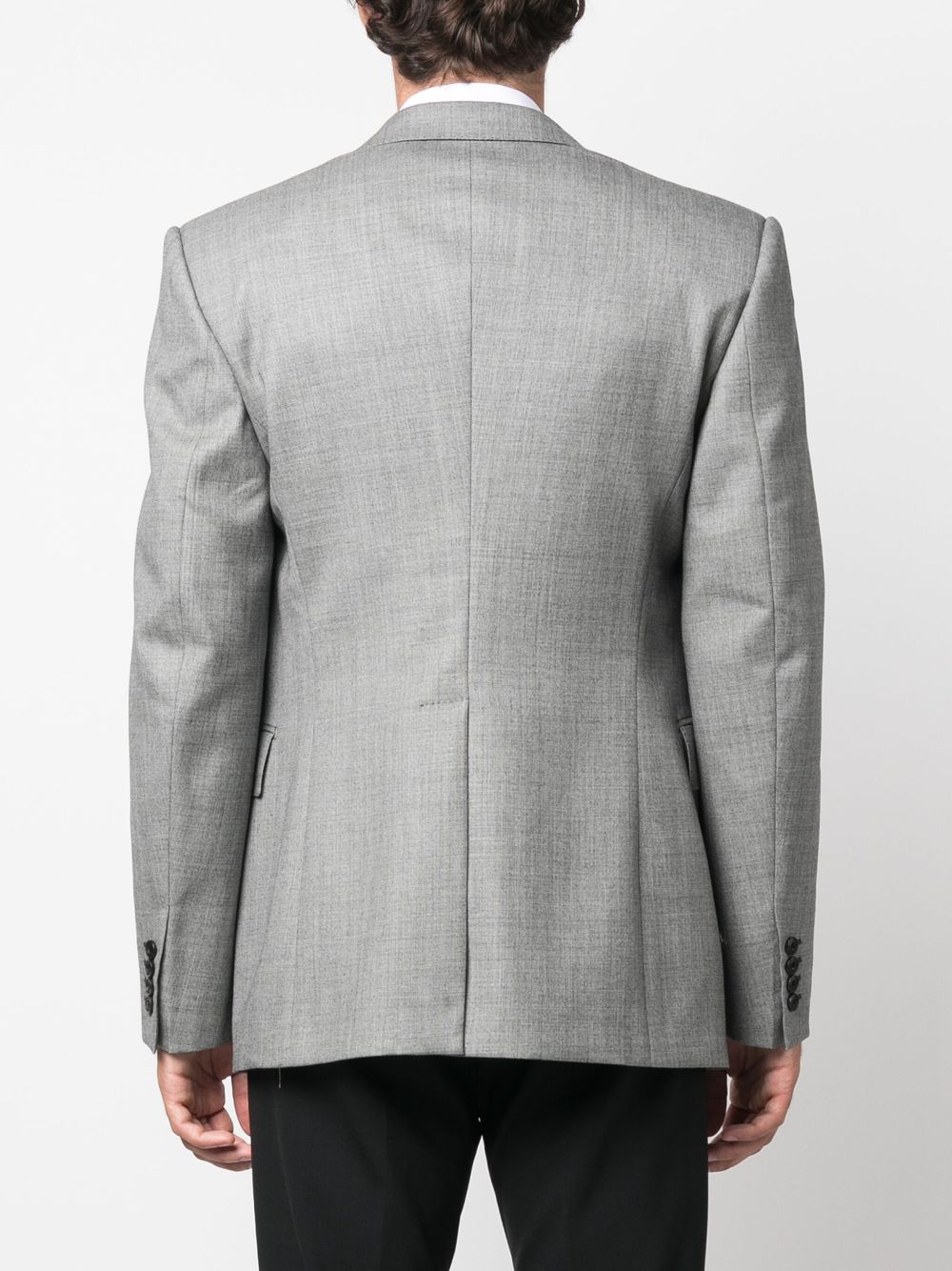 Alexander McQueen single-breasted wool blazer Men