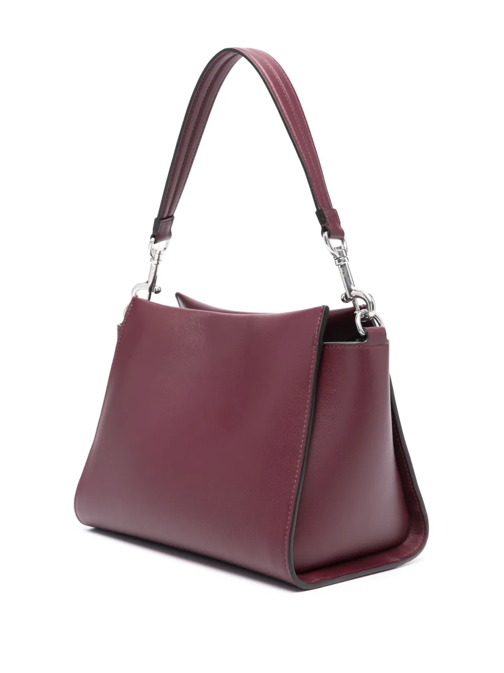 Shop Mulberry Small Iris Shoulder Bag In Brown