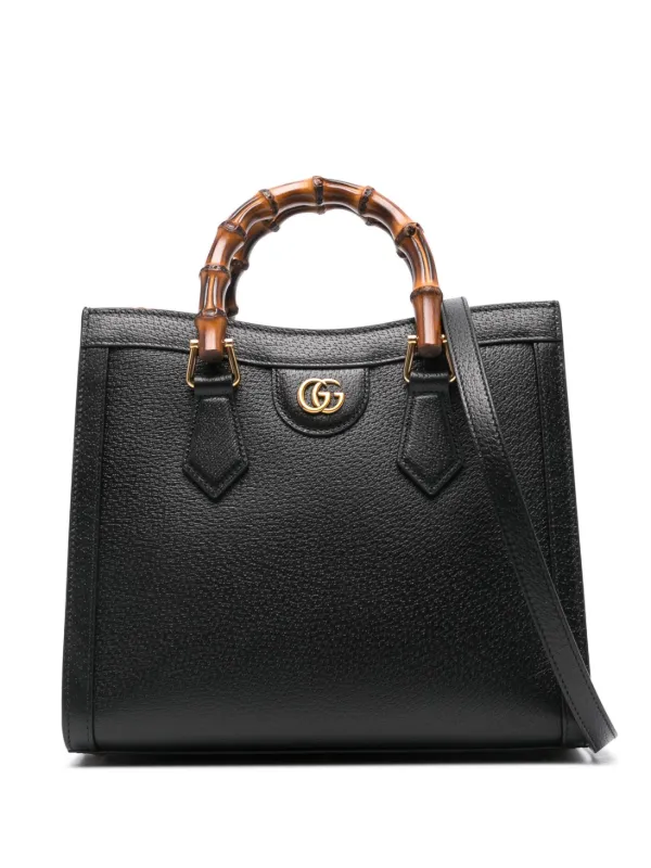 Gucci Small Diana Tote Bag Black FARFETCH CA