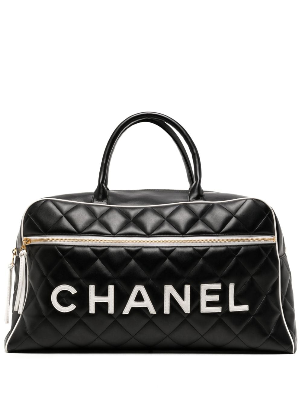 Image 1 of CHANEL Pre-Owned 1994-1996 diamond-quilted holdall bag