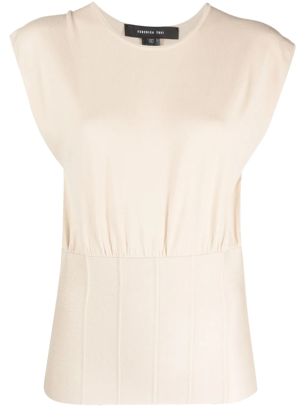 Federica Tosi corset-style T-shirt