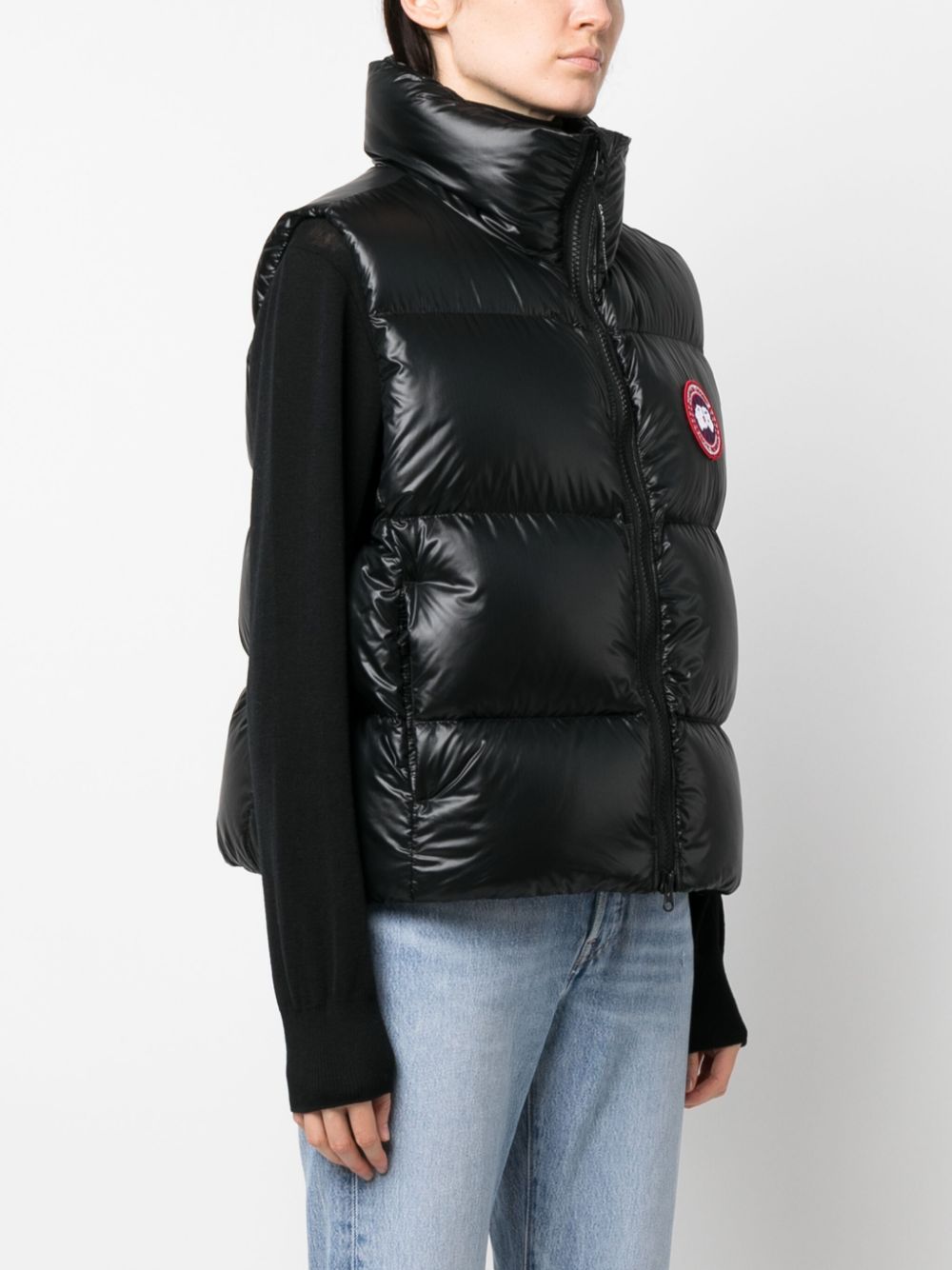 Canada Goose Cypress logo-patch puffer vest Women