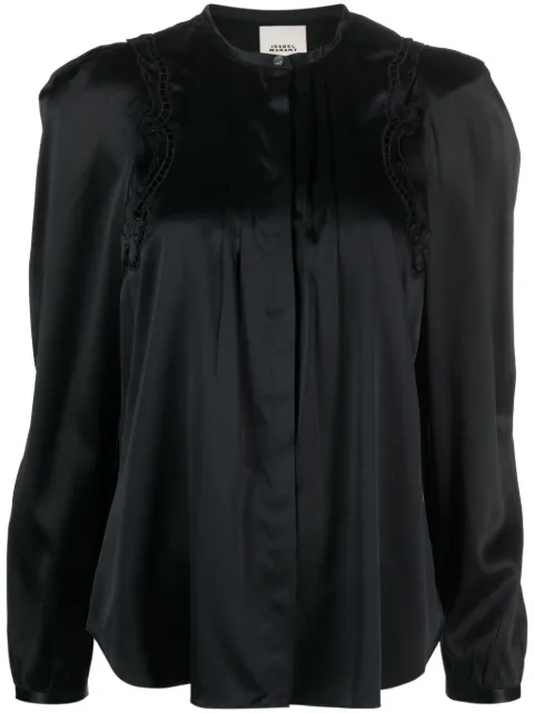 ISABEL MARANT Joanea pleated blouse