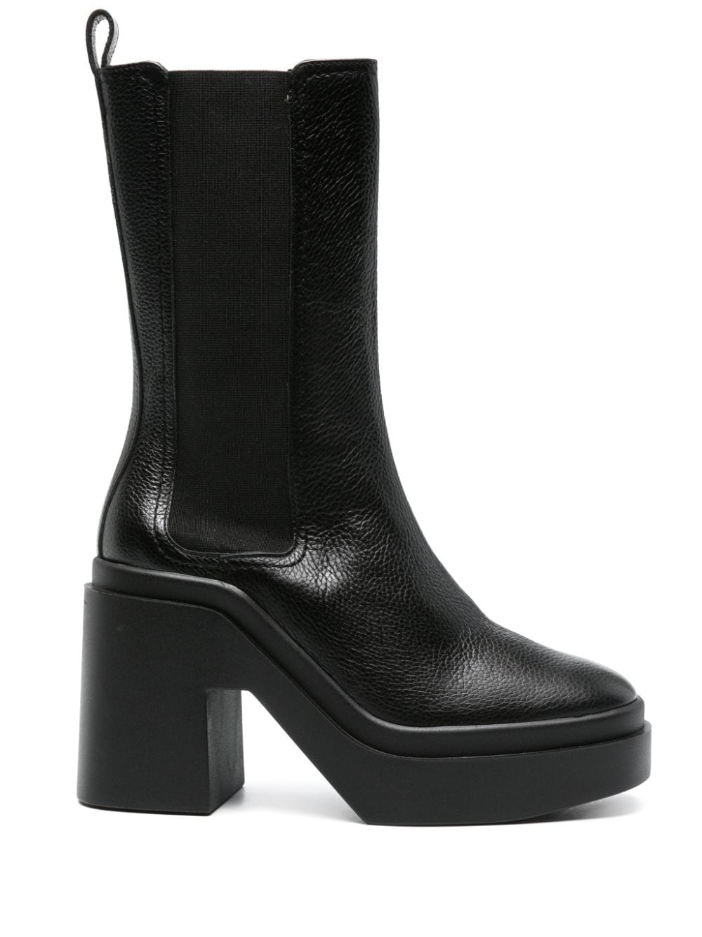 Clergerie Nolan 110mm Leather Boots In Black