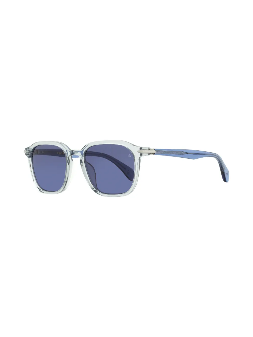 RAG & BONE EYEWEAR Parker zonnebril met vierkant montuur - Grijs