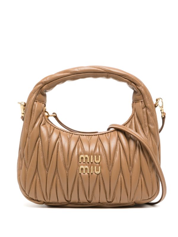 Miu Miu Wander Matelassé Shoulder Bag: Quilted Luxury w/ Playful Twist –  LuxUness