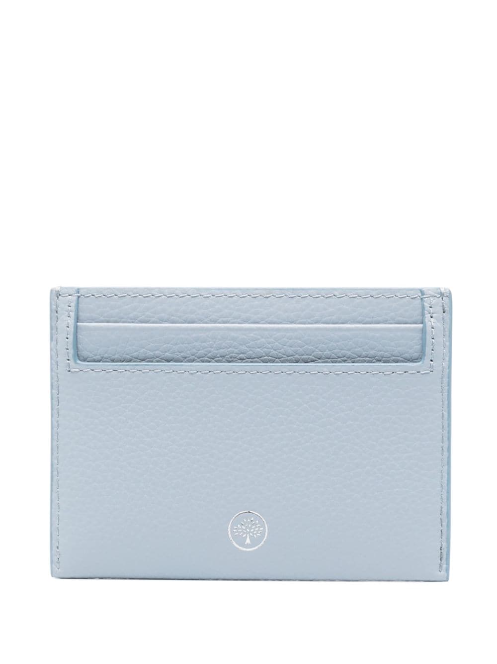 Shop Mulberry Continental Leather Cardholder In Blue