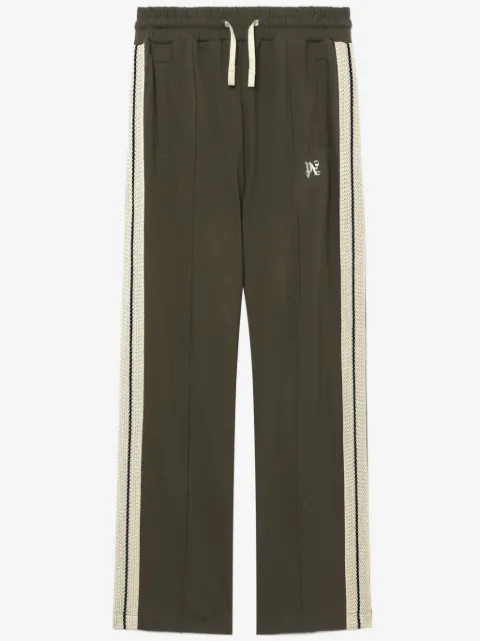 Palm Angels monogram-embroidered track pants