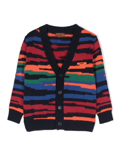 Missoni Kids Cardigan con scollo a V