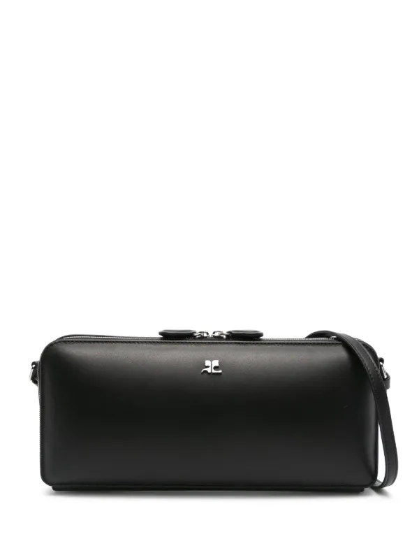 ショルダーバッグ・ポシェット Courreges Black Cloud Bag In Naplak Courreges Cloud Bag In Naplak In Black - 42% Off | Editorialist