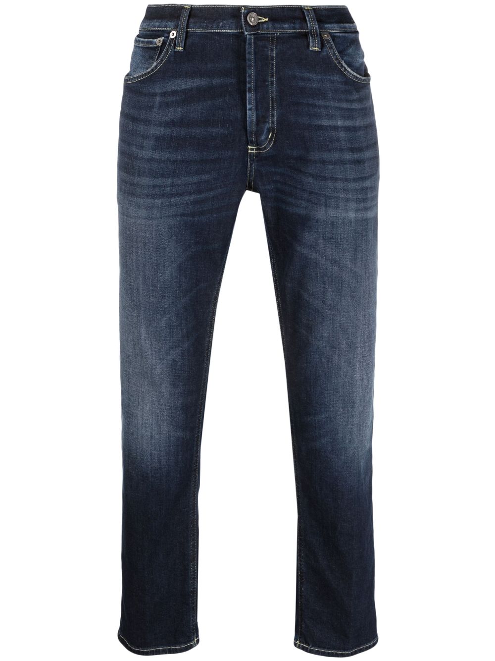 DONDUP mid-rise straight-leg jeans - Blue