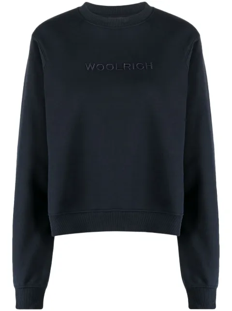 Woolrich Sweater met geborduurd logo