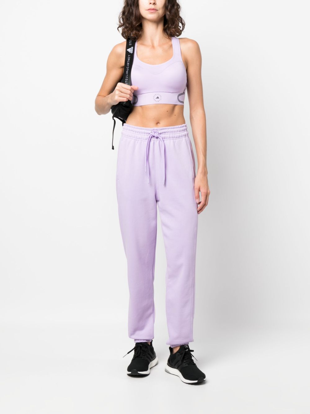 adidas by Stella McCartney TruePace scoop-neck sports bra - Paars