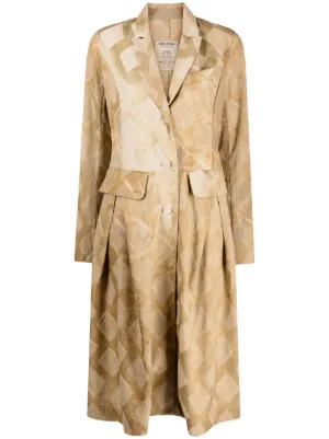 Uma Wang Single Breasted Coats for Women - Shop on FARFETCH