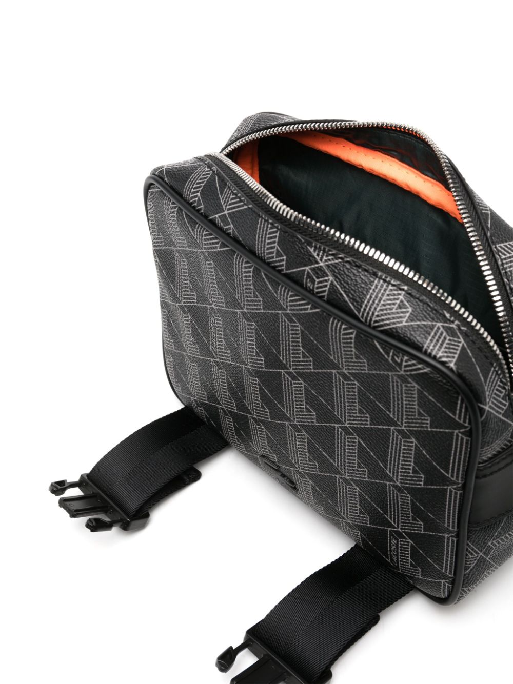 Lacoste Black 'The Blend Monogram' Bag Lacoste
